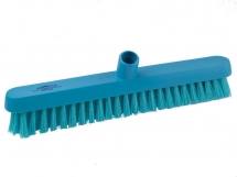 Hillbrush Stiff 390mm Sweeping Broom Resin Blue B1083BRES(Ea)