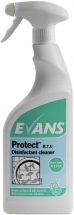 Evans Protect RTU (6x750ml) Cleaner Disinfectant A147AJA