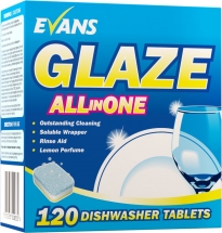 Evans Glaze Tablets 5in1 Dishwash tabs C002AEV(120)