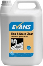Evans Sink & Drain Clear 2.5Lt Sink &Drain Maintainer A003AJA