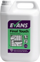 Evans Final Touch (5Ltr) Germicidal Cleaner A020EJA