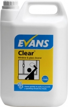 Evans Clear Glass & Mirror Cleaner A096EEV2 (5ltr)