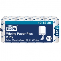 Tork Advanced 420 White Mini Centrefeed Roll 101230 12x75m