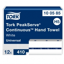 Tork PeakServe Continuous Hand Towel 1ply White 100585 (4920)