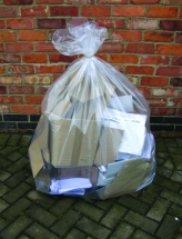Compactor Sack Clear 20x34x46in 15kg Heavy (100)