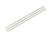 VW SS05-GS 5mm PLA Green Stripe Straws (4800)