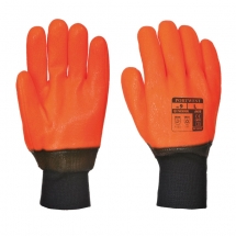 Portwest Weatherp. A450 Hi-Vis Glove Orange X Large (Pair)