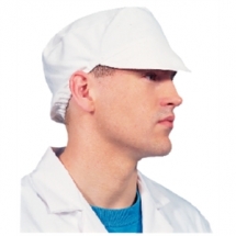 Cap Bakers with Snood White (Each)