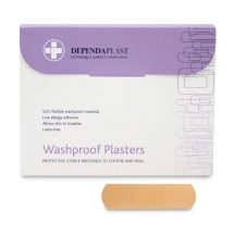 Dependaplast Washproof Plasters 7cm x 2cm (100)