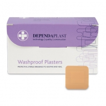 Dependaplast Washproof Plasters 4cmx4cm (100)