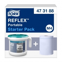 Tork Reflex C/Feed Starter Pack blue roll 473188 (Each)