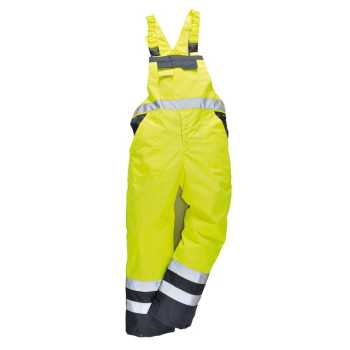 Contrast Bib and Brace Lined S489 Contrast Bib and Brace Lined S489