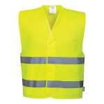 Hi Vis Two Band Vest C474