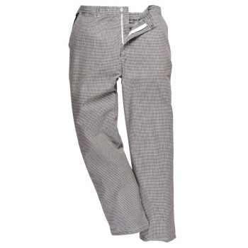 Harrow Chefs Trousers Houndstooth Black/White S068 Harrow Chefs Trousers Houndstooth Black/White S068