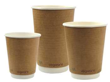 Vegware Compostable Double Wall Hot Cup Vegware Compostable Double Wall Hot Cup