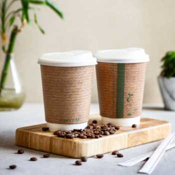 Vegware Compostable Double Wall Hot Cup Vegware Compostable Double Wall Hot Cup