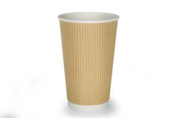 Ripple Wall Cup Brown Kraft Ripple Wall Cup Brown Kraft