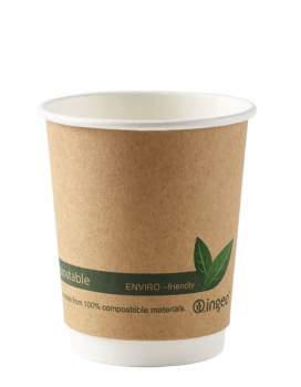 Ingeo Compostable Kraft Double Wall Hot Cup