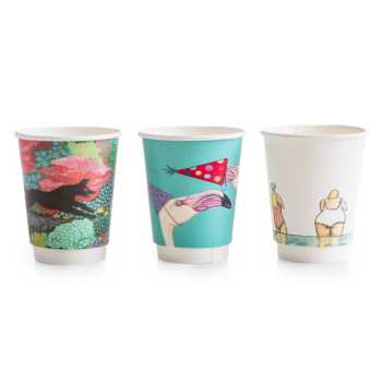 Vegware Gallery Collection Hot Cups Vegware Gallery Collection Hot Cups