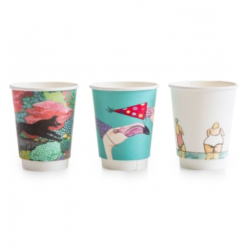 Vegware Gallery Collection Hot Cups