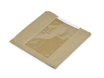 Vegware Compostable Clear PLA Window Kraft Bag Vegware Compostable Clear PLA Window Kraft Bag