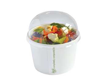 Vegware Compostable Dome PLA Cold Lid