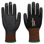GP Grip 15 Nitrile Micro Foam Dotted Glove Black A371
