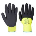 Portwest Cold 15 Nitrile Sandy 3/4 Dipped Glove Yellow A146
