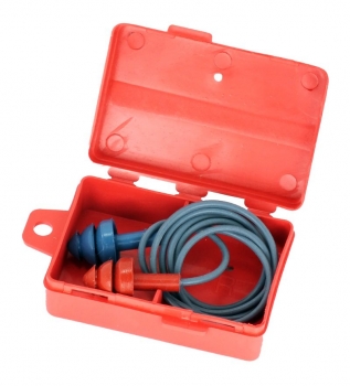 Detectamet Metal Detectable Ear Plus 3 Flange Corded in Box