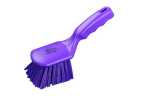 Salmon Prod AMD4 Anti-Microb Stiff Short Handled Brush (EA)