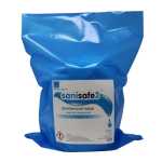SS3 Af Disinfectant Wipes Blue 18gsm 18x20 refill (cs 2x1500)
