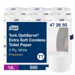 Tork OptiServe Coreless TPaper 3ply XSoft 472650(18 rolls)