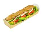 Kraft Baguette Tray 01NTBT (500).