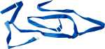 Elka Braces 3320 for Apron Cobalt (Each)