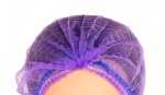 Lion Pleated Mob Cap Purple (1000)