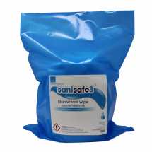 SS3 Af Disinfectant Wipes Blue 23gsm 18x20 refill (cs 2x1500)