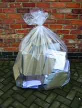 Clear Refuse Sacks Med Duty 10kg 18x29x38 (200)