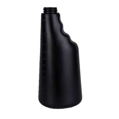 Spray Bottle 600ml All Black No trigger spray head (Each)