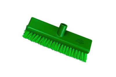 Hillbrush B758RES Med Flat Sweeping Brush Green NR (Ea)