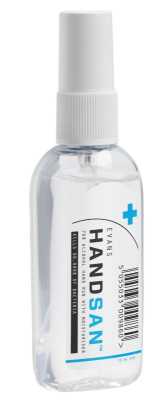 Evans Handsan Alcohol Gel Rub 75ml (Each)
