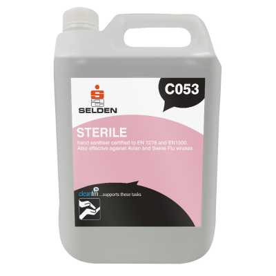 Selden C053 So Sterile 70% Hand Sanitiser (5ltr)