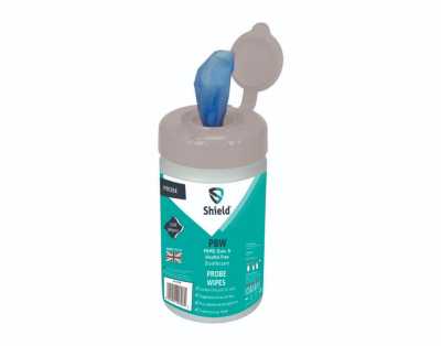 Heavy Duty Probe/Disinfectant Surface Wipes Shield (150)