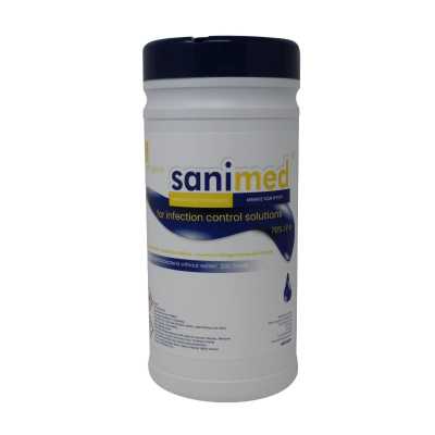SaniMed 70% IPA Disinfectant Wipes 2ltr/200 Tub (Each)