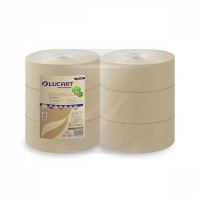 Lucart EcoNatural Fibrepack 300 Maxi Jumbo Roll (6 x 300)