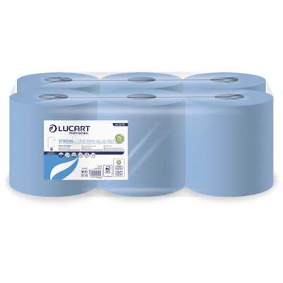 Lucart STRONG L-ONE Maxi Blue Centrefeed 2ply 852276 6x158m
