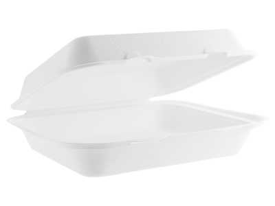 VW VB09R Bagasse Lunch Box 9x8Inch (200)