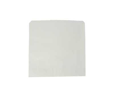 VW 201254S-WH 7 x 7in Recycled White Kraft Flat Bag (1000)