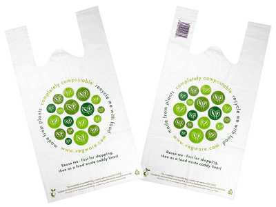 VW VCB-2 Medium Compostable Carrier Bag (500)
