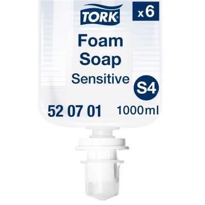 Tork Sensitive Foam Soap S4 520701(6x1000ml)