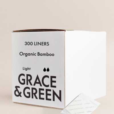 G&G Organic Bamboo Liners Light GG BAM LIN BULK 15 (300)